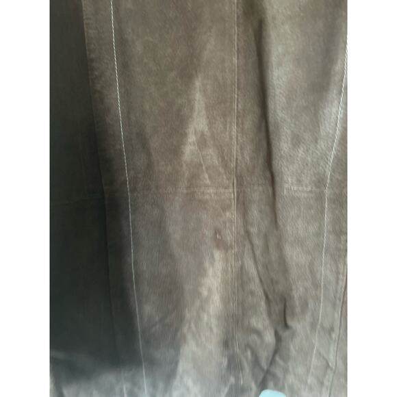 Wilsons Leather Vintage Y2K Brown Leather Suede M. Julian Jacket Size L Large - Picture 9 of 12